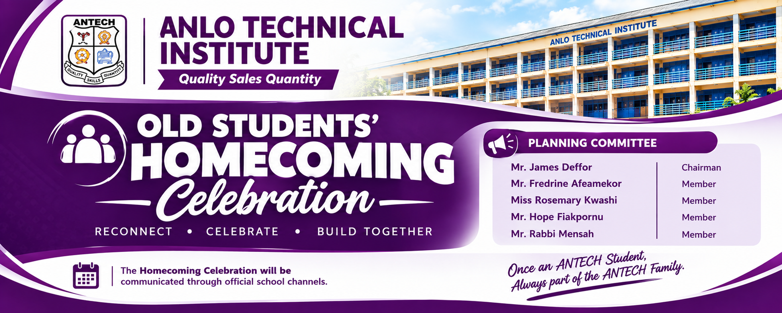 Old Students’ Homecoming 2026